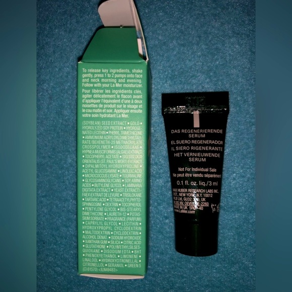 La Mer The Regenerating Serum. Rejuvenate, Define, Strengthen, Delicate, Bright - Picture 4 of 7